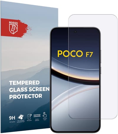 Rosso Screen Protector Geschikt voor Xiaomi Poco F7 | 9H Tempered Glass | Glasplaatje | Beschermlaag | Beschermglas | 9H Hardheid
