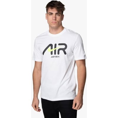 Nike Swoosh Air Heren T-shirt in wit