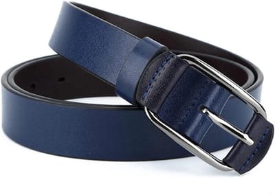 Dames Riem - Leren Riem - Outfit Completeren - Verstelbare Lengte - 110 cm - Blauw