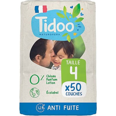 Tidoo Nature Luiers Maat 4 - Maxi 7-18kg