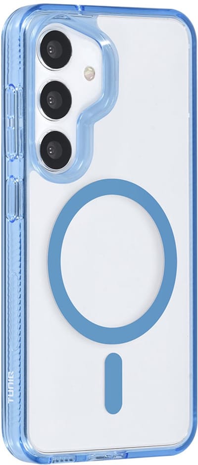 TUNIQ telefoonhoesje voor Samsung Galaxy S24 - MagSafe siliconen backcover - Blauw