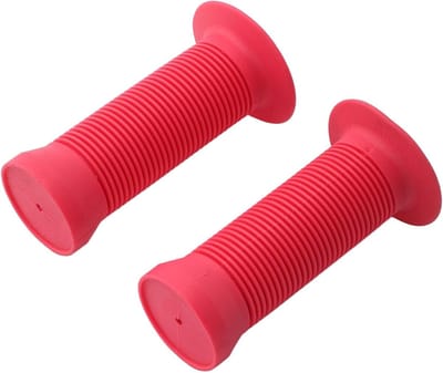Kinderfiets Stuurgrepen - Fietsgrepen Kinderen - Veilig Fietsen - Stabiele Grip - Standaard Maat - Rood