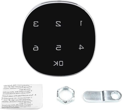 Digitale Codekluis van Zinklegering, Handige Elektronische Kluis zonder Batterij, Veiligheidsslot voor Kasten en Meubels