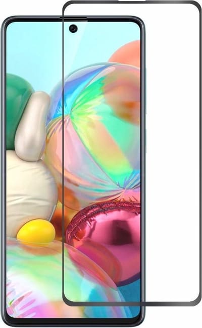 ShieldCase Tempered Glass Screenprotector geschikt voor Samsung Galaxy A71 - glazen screen protector - bescherming tegen krassen & stoten