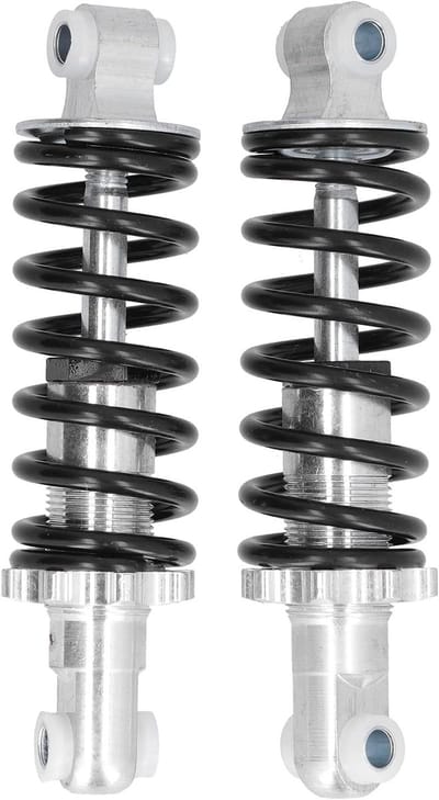 1 Paar Mountainbike Schokdempers van Aluminium Legering, 150mm Lochspacing, 1600LBS, Achterdempers voor MTB en Mini Motoren, Verbeterde Veerprestaties en Geluidsdemping