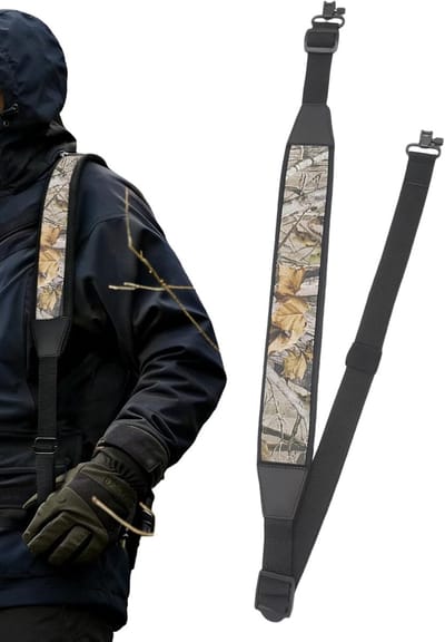 Schouderriem - Verstelbare Draagband - Tassen Dragen - Gewatteerd Comfort - 1 meter - Camouflage