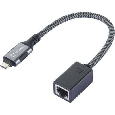 Renkforce USB-C® to Gigabit Ethernet Mini Adapter Netwerkadapter USB-A 3.2 Gen 1