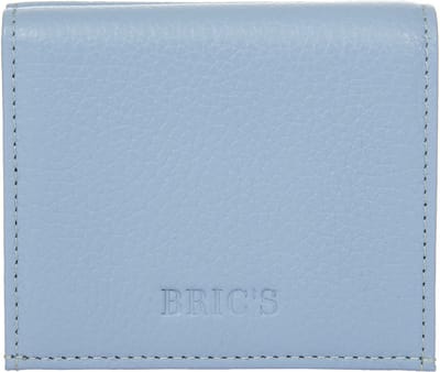BRIC'S Leren Portemonnee Gondola Calla Wallet Violet Lichtblauw