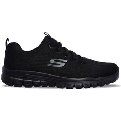 Skechers Graceful - Get Connected, Vrouwen, Zwart, Sneakers, maat: 39,5