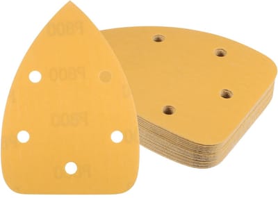Dailygoods - 18 stuks schuurpapier - schuurmachine - Perfect voor polijsten - 9,9 inch x 5,5 inch - Korrel 800 - Geschikt voor meubels - Houtbewerking