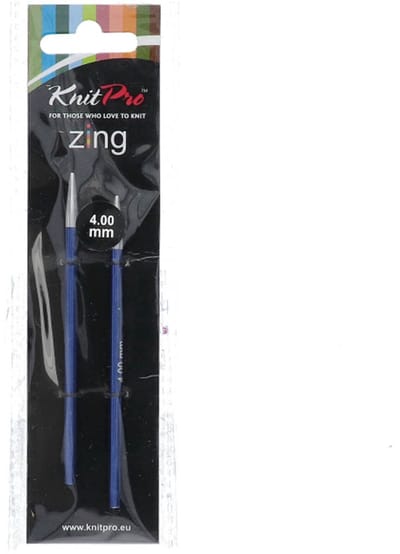 KnitPro Zing Special verwisselbare breipunten 10cm 3.00mm - 8.00mm