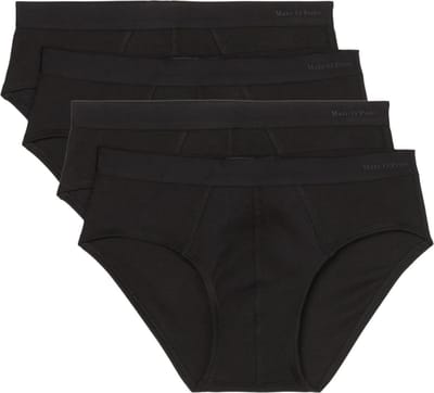 Marc O'Polo Heren slip / onderbroek 4 pack Iconic Rib Organic Cotton
