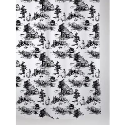 Allibert Douchegordijn Retro Polyester 180x200cm