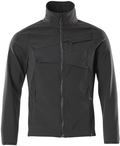 Mascot softshell jas Accelerate - 20102-253 - zwart - maat XXL