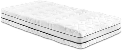 MDplus H2 Matras - 120x190 - 25 cm dik - Anti-Allergie - Afritsbare en wasbare hoes