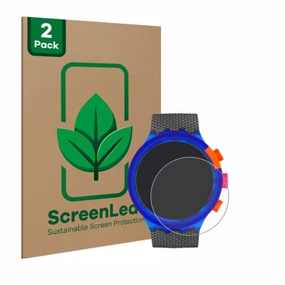 2 Stuks Screenprotector voor Swatch Neon Party - Hoogwaardige Beschermfolie transparant