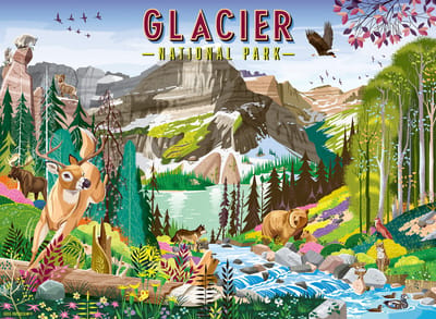 Ravensburger – Glacier National Park – Legpuzzel – 500 Stukjes