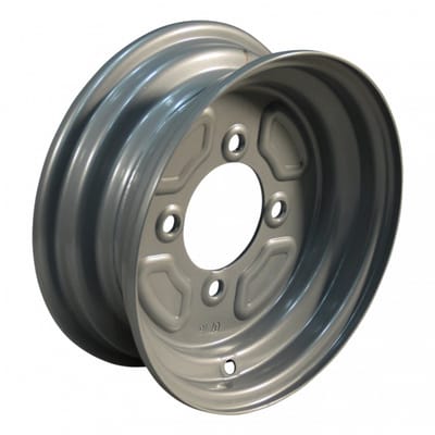 Losse 10 inch aanhanger velg - 3.50Bx10 - steekmaat: 4x115 - draagvermogen: 500 kg - naafdiameter: 85 mm - ET0