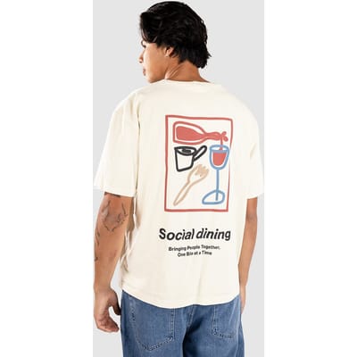 Anerkjendt Akvillads Social Print T-Shirt