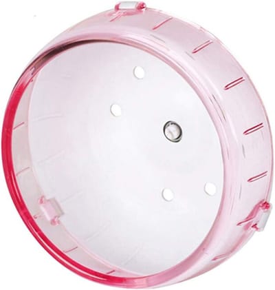 Stil Loopwiel 4,7 inch voor Hamster, Gerbil of Muis in Roze