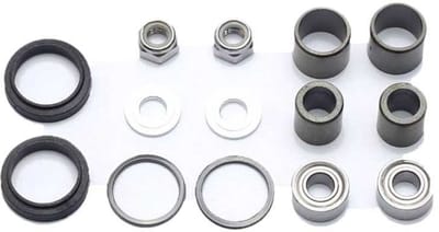 Ht Components Supreme Pedaal Revisieset Zilver