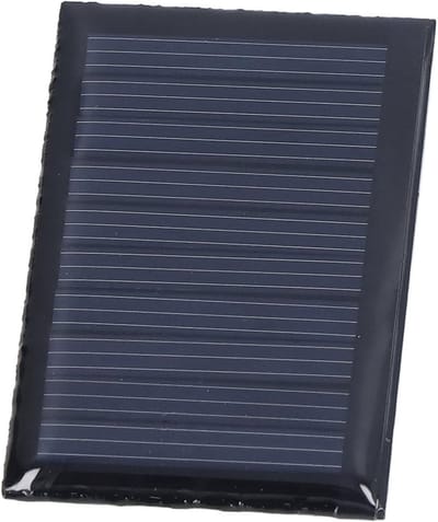 Mini Zonnepanelen - Kleine Zonnecellen - Doe-het-zelf Projecten - Weerbestendig Ontwerp - 10 Stuks - Zwart