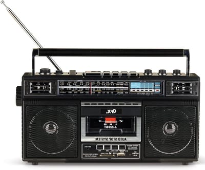 Bluetooth Cassette Speler - Radio Recorder - Muziek Streamen Opnemen - AM FM SW Radio - 1 stuk - Zwart