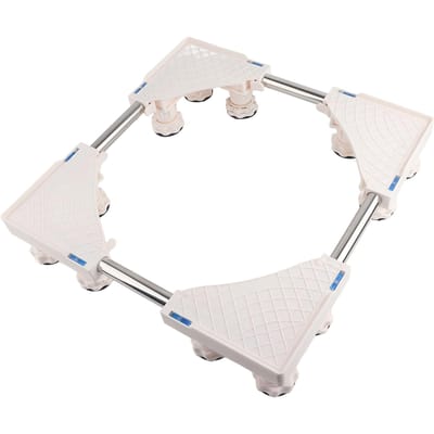 Support de base de machine à laver de 12 pieds, support de support solide pour machine à laver automatique white