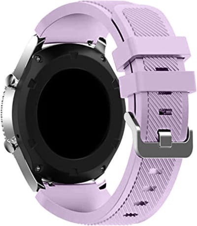 Strap-it Smartwatch bandje 20mm - siliconen bandje geschikt voor Huawei Watch GT 2 42mm / GT 3 42mm - horlogeband geschikt voor Amazfit GTS / GTS 2 / 2 Mini / GTS 3 / GTS 4 / Amazfit Bip / Bip Lite / Bip S / Bip u Pro / Bip 3 - lila