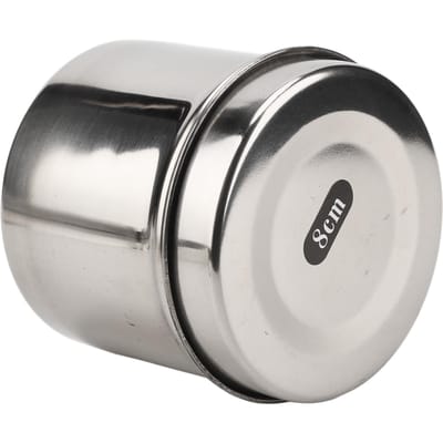 Sorteren Blikjes Roestvrij Staal Gereedschap Opslag Tandheelkundig Instrument Commode Tafelblad Opbergdoos voor 8cm / 3.1in
