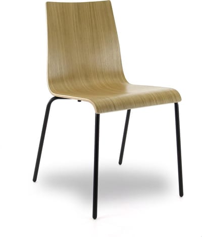 RoomForTheNew stoel R32 - eetkamer stoel - kantinestoel - stoel - chair - stoelen - eetkamer stoelen - kantine stoelen - bruine stoel - stoel bruin