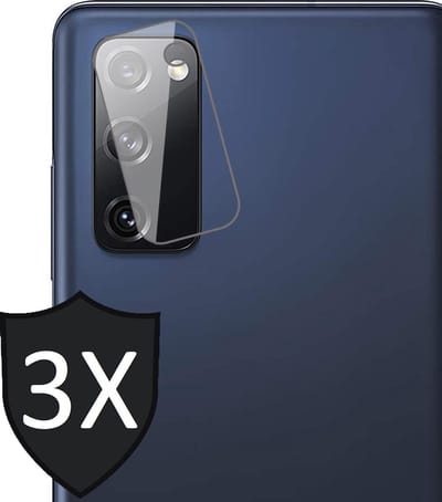Screenprotector geschikt voor Samsung S20 FE - Camera Protector Lens - 3 Stuks