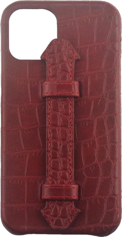 iPhone 12 Hoesje Donkerrood  – iPhone 12 Pro Hoesje Donkerrood – Hoesje iPhone 12 Of iPhone 12 Pro – iPhone 12 Case - iPhone 12 Pro Case