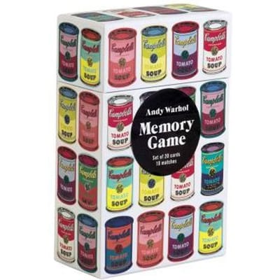 Andy Warhol Memory Game - Galison