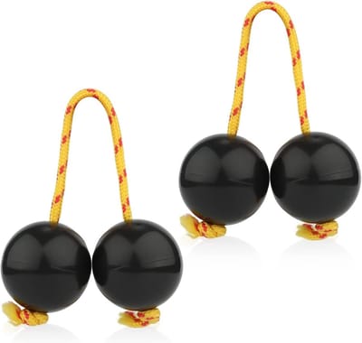 2 Stuks Aslatua Shaker | Muzikaal Instrument voor Kinderen en Volwassenen | Traditioneel Afrikaans Shaker Instrument voor Feesten, Muzieklessen en Bruiloften
