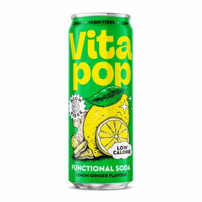 Vita Pop Soda Lemon Ginger (12x 33cl)
