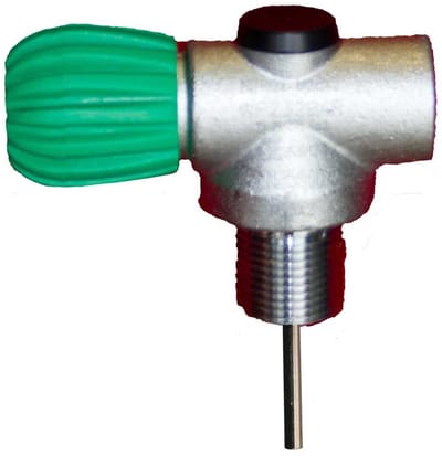 Oms Rebreather Eu Nitrox M26/2 Klep 230 Bar Groen,Zilver