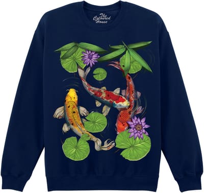 Koi Fish The Coloured House Sweater S