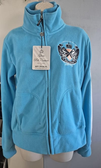 HV Polo Fleece Jacket Alegria Oceanblue