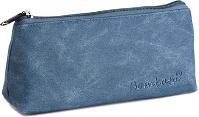 Bombata Denim Etui - Driehoek - Kunstleer - Blauw