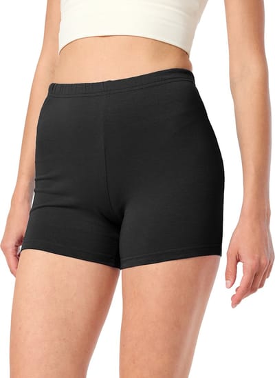 Merry Style MS-MS10-283-LE Dames Leggings - Sport - Vrijetijdsbroek - Kort - Viscose - Sporbroek - Yogabroek - Zwart - 3XL