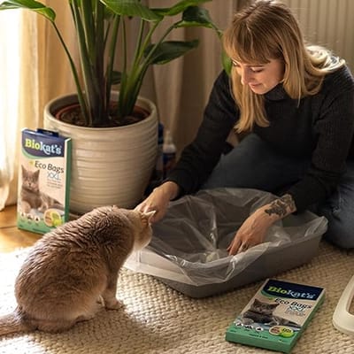 Kattenbakvulling Polybag XXL - 12 Stuks Voor Hygiënische Vervanging