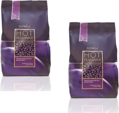 ItalWax Film Wax Plum 2kg Combideal - Professionele Hars Wax voor Gladde Huid