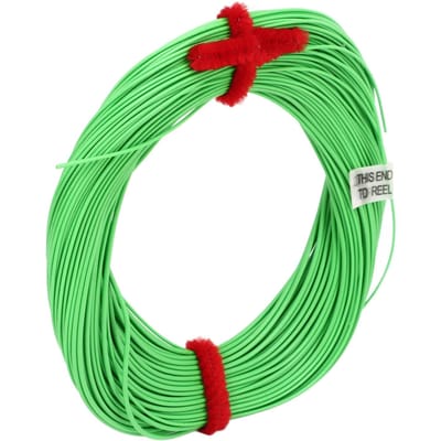 Ligne de Pêche à la Mouche 30m Forte Charge Portante Revêtement Haute Technologie Accessoire de Pêche pour Extérieur Vert