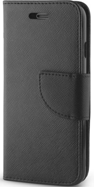 Multimedia & Accessoires Smart Fancy PU Lederen Book Case Hoesje geschikt voor Apple iPhone 14 – Zwart - Portemonnee – Met Stand – Kaarthouder – Pasjes Houder – Magneet Sluiting – Bookcase
