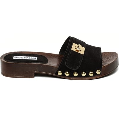 Steve Madden Carrmen Sandals Black Suede Taglia: 36 | Infradito Outlet | Donna | Nero