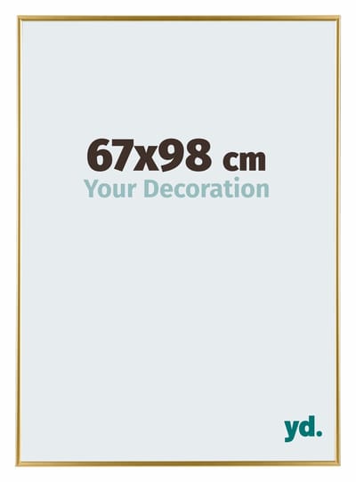Your Decoration - Fotolijst 67x98 cm - Kunststof - Goud - Evry