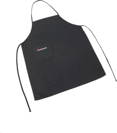 Landmann Grill schort - Premium - 65 % polyester en 35 % katoen - Zwart - BBQ - BBQ schort