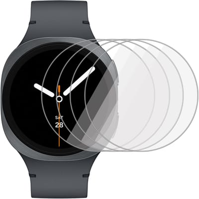 4x Screenprotector geschikt voor Samsung Galaxy Watch 8 44mm - Folie Screen Protector