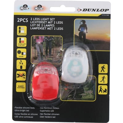 Dunlop - A set of silicone LED lamps front and rear